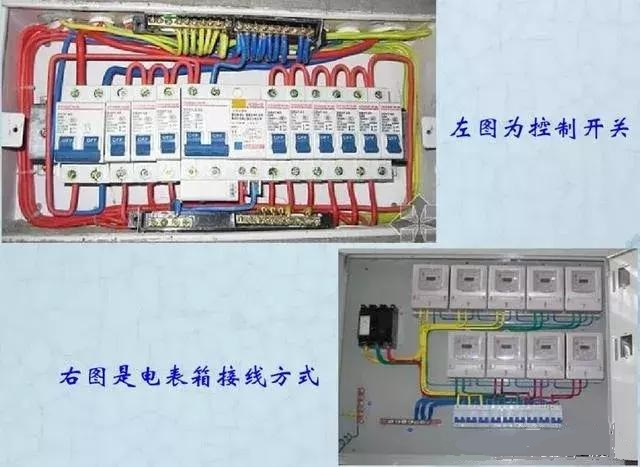 詳細(xì)說明了電氣設(shè)計中配電箱配電柜的接線圖。