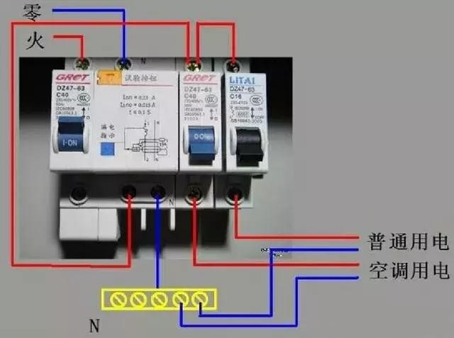 詳細(xì)說明了電氣設(shè)計中配電箱配電柜的接線圖。