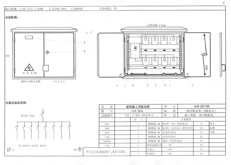 較完整的施工現場臨時用電配電箱(機柜)標準化配置圖集！