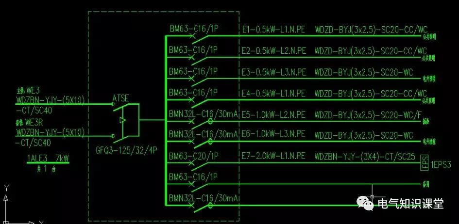 配電箱系統(tǒng)圖中的字母是什么意思？教你如何閱讀配電箱系統(tǒng)圖！